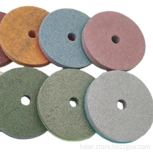 Hizar 4 Inch Diamond Foam Pad - Softer Stones Sponge Polishing Pads